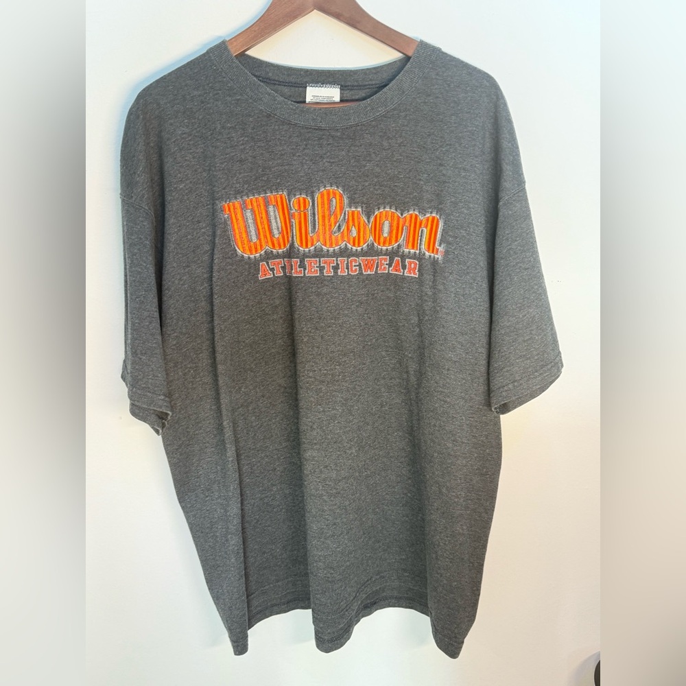 Wilson Gray Athletic Short Sleeve Tee